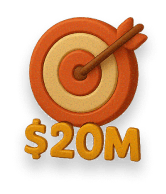 Up to $1M–$20M